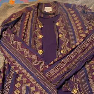 Festive Purple Jacket